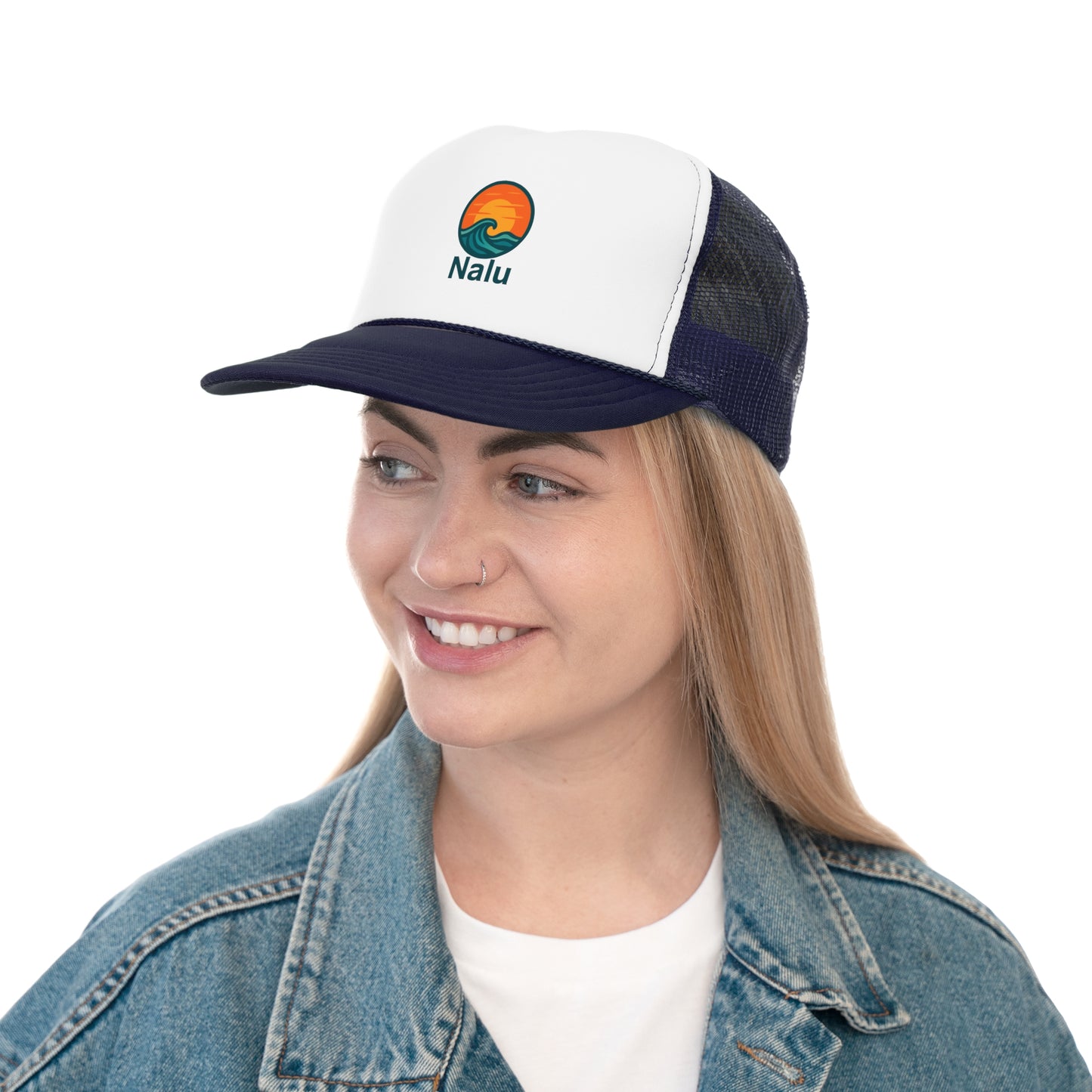 Vintage Wave Trucker Cap, Surf Cap