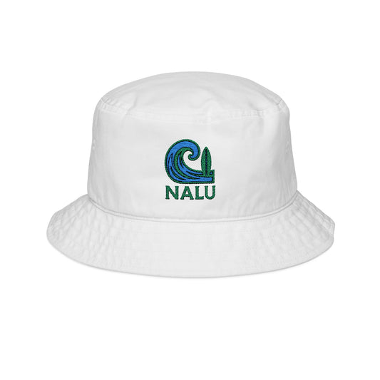 Embroidered Nalu Bucket Hat